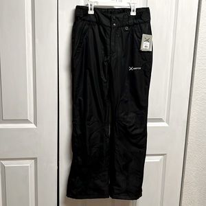 Arctix Black Insulated Snow Pants Size S 4 / 6 NWT